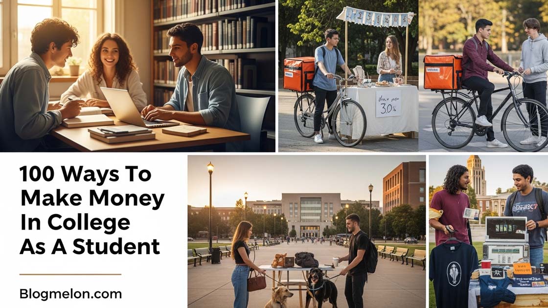 100 Ways To Make Money In College As A Student