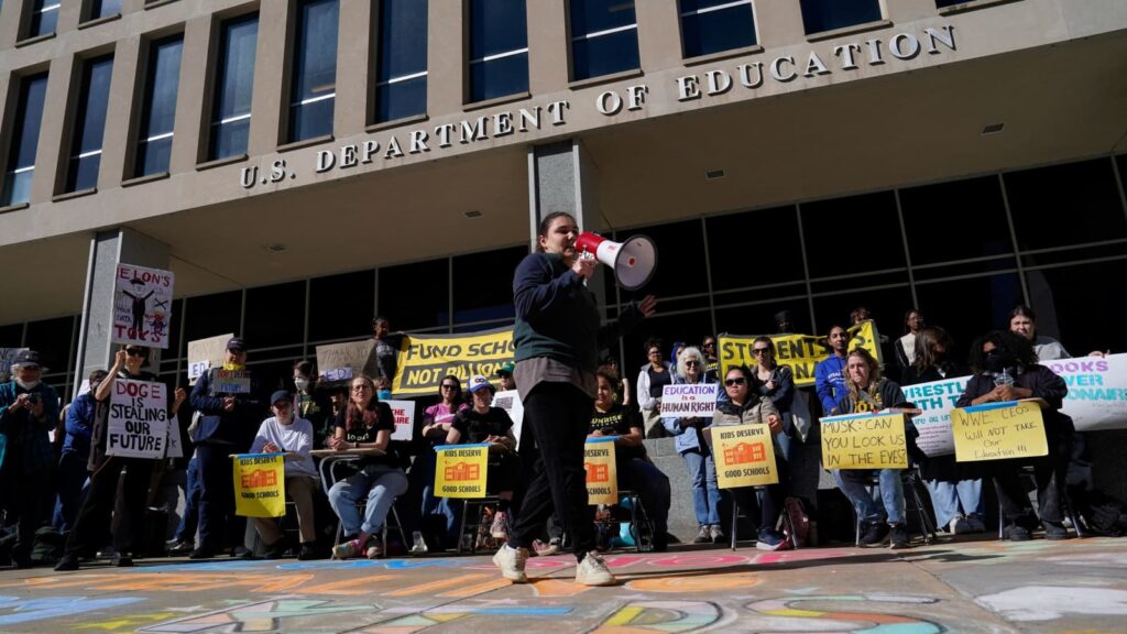 Trump Asks Supreme Court To Allow Education Dept Layoffs