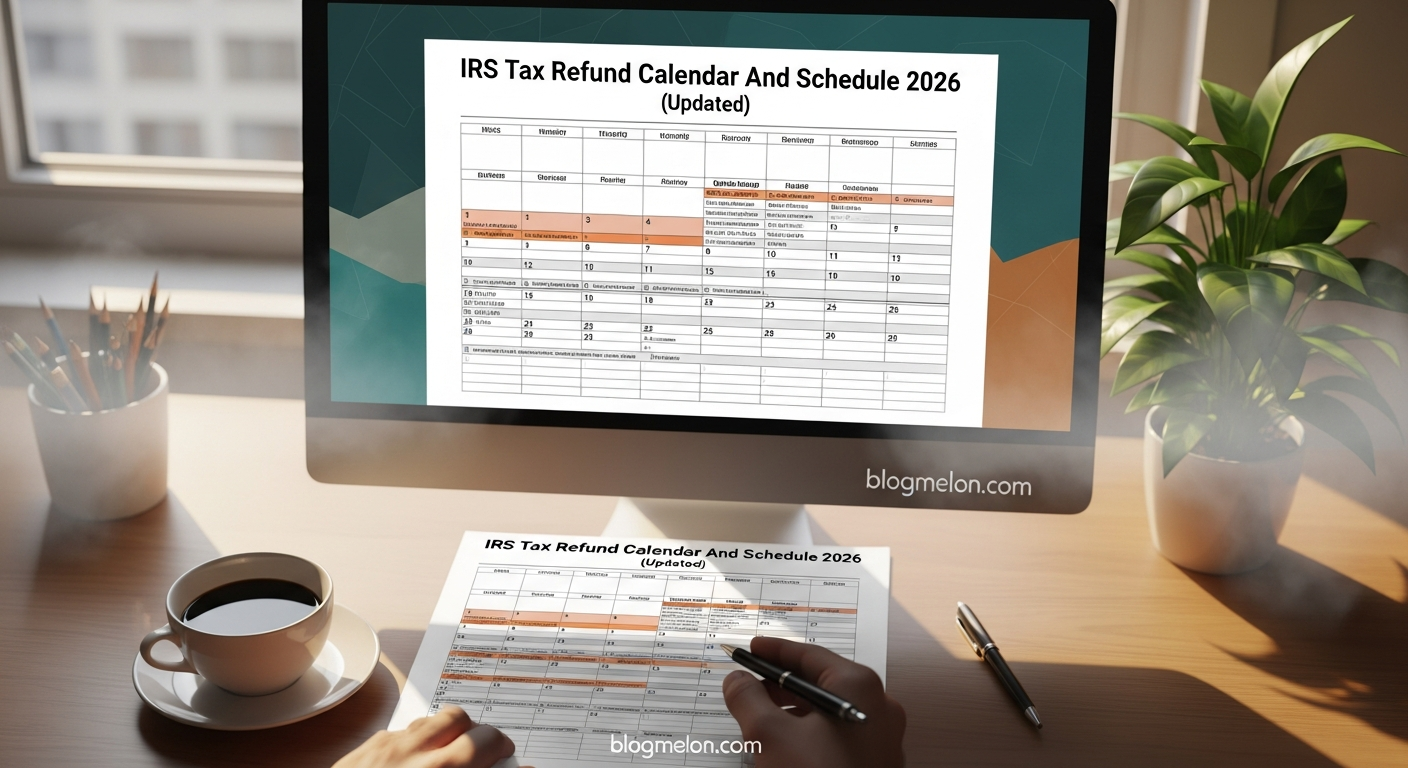 IRS Tax Refund Calendar And Schedule 2026 (Updated)