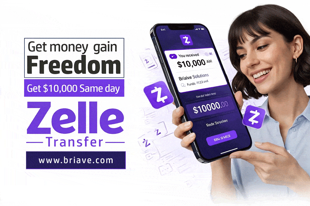 Get money gain freedom zelle transfer 10k